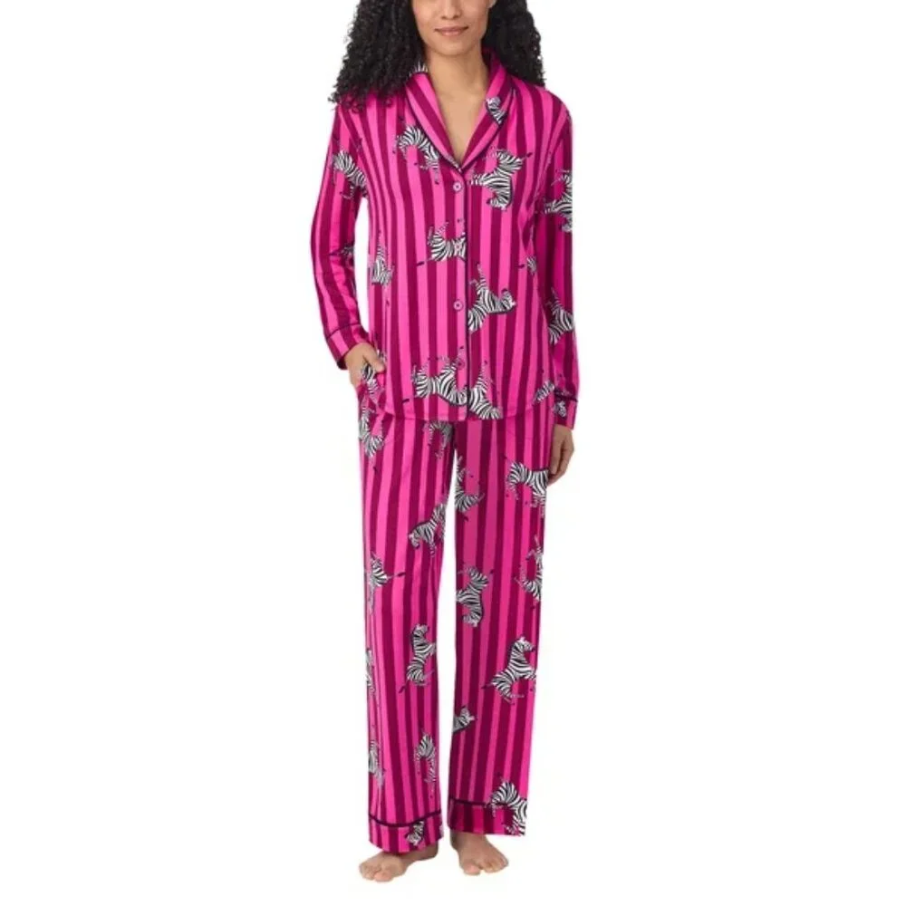 Room Service Women's‎ Shawl Collar Pajama Set